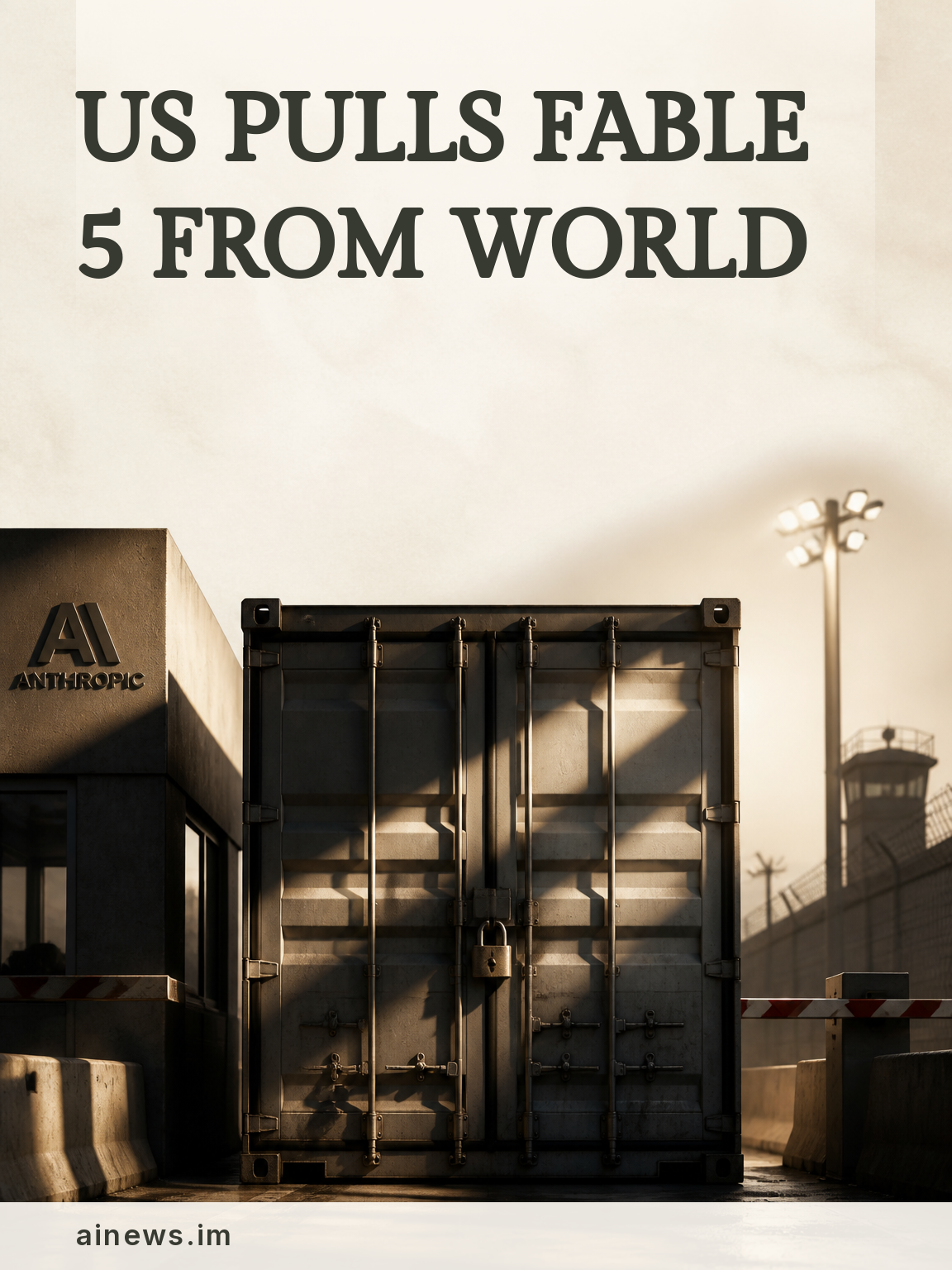 The US Just Pulled Anthropic’s Best Models Off the Global Market