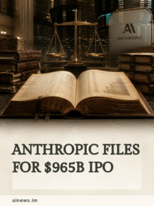 Anthropic Heads to Wall Street at a Near-Trillion Dollar Valuation