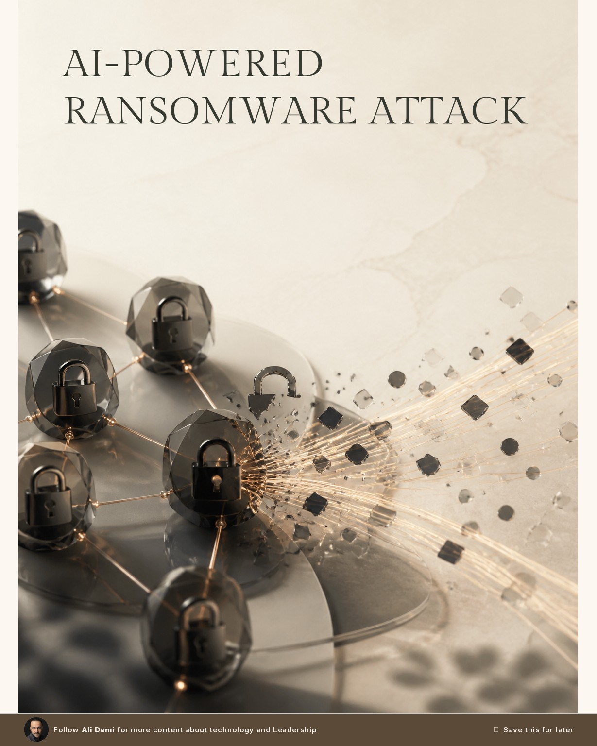Security Researchers Just Caught AI Running Ransomware