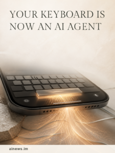 A Keyboard Just Became Your AI Assistant