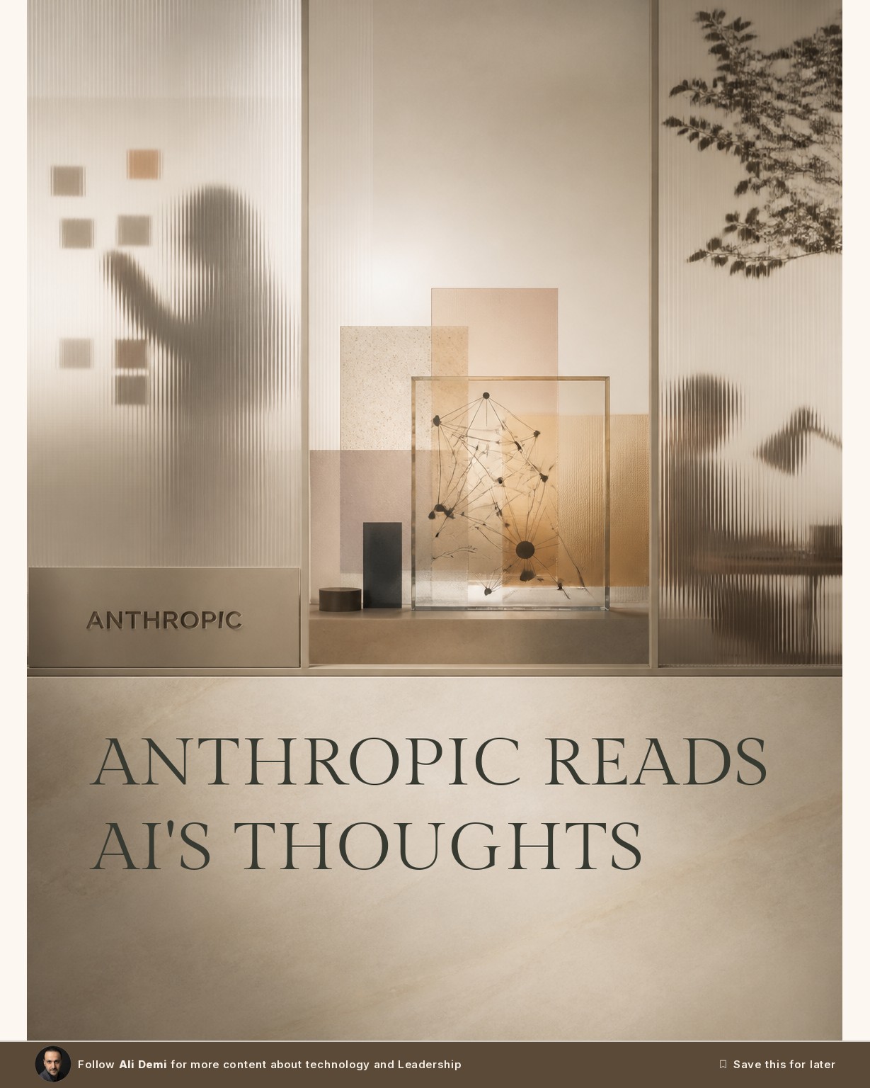Anthropic Just Showed What AI Really Thinks