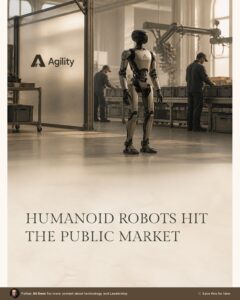 Humanoid Robots are Going Public