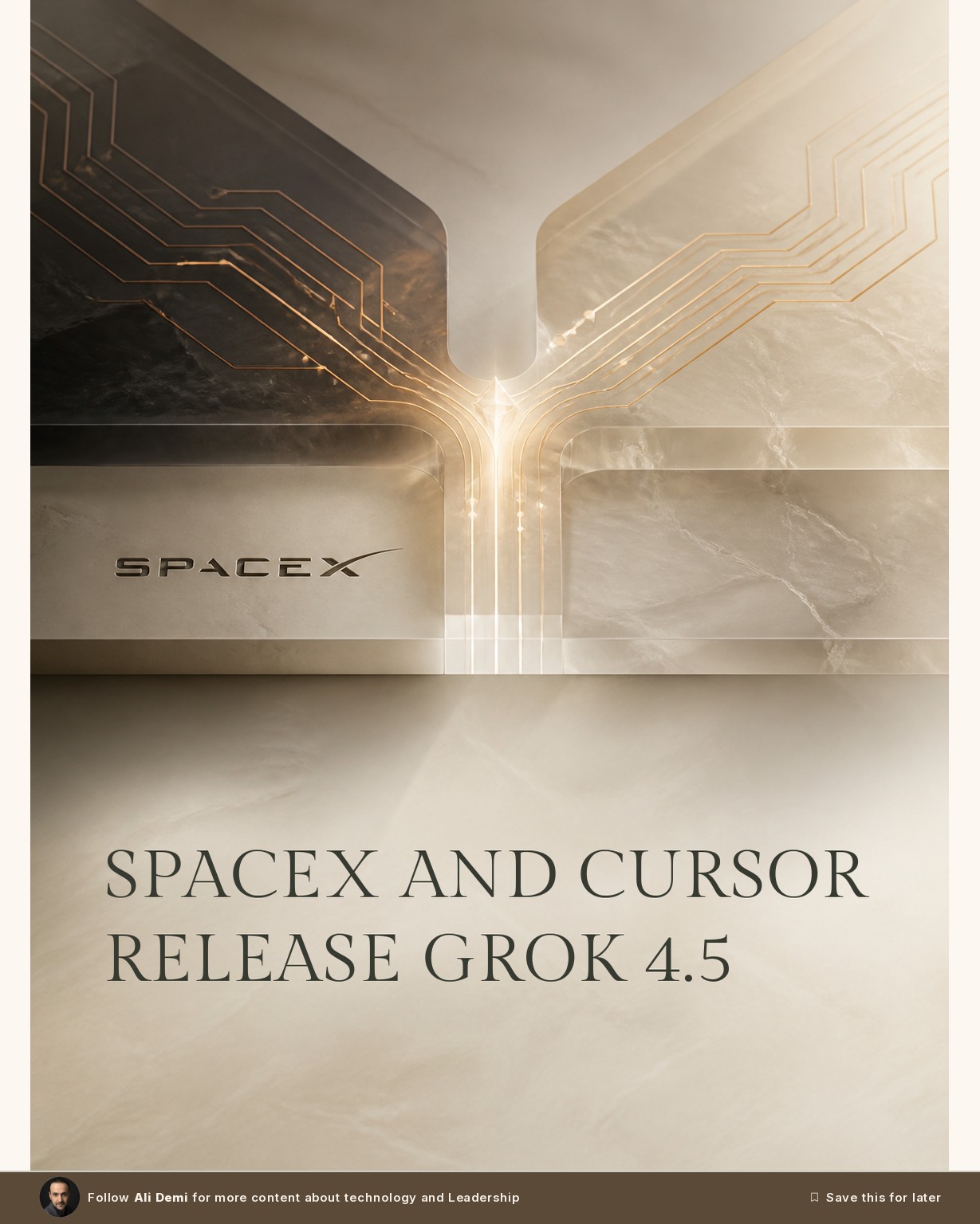 SpaceX’s $60B Cursor Bet Just Paid Its First Dividend