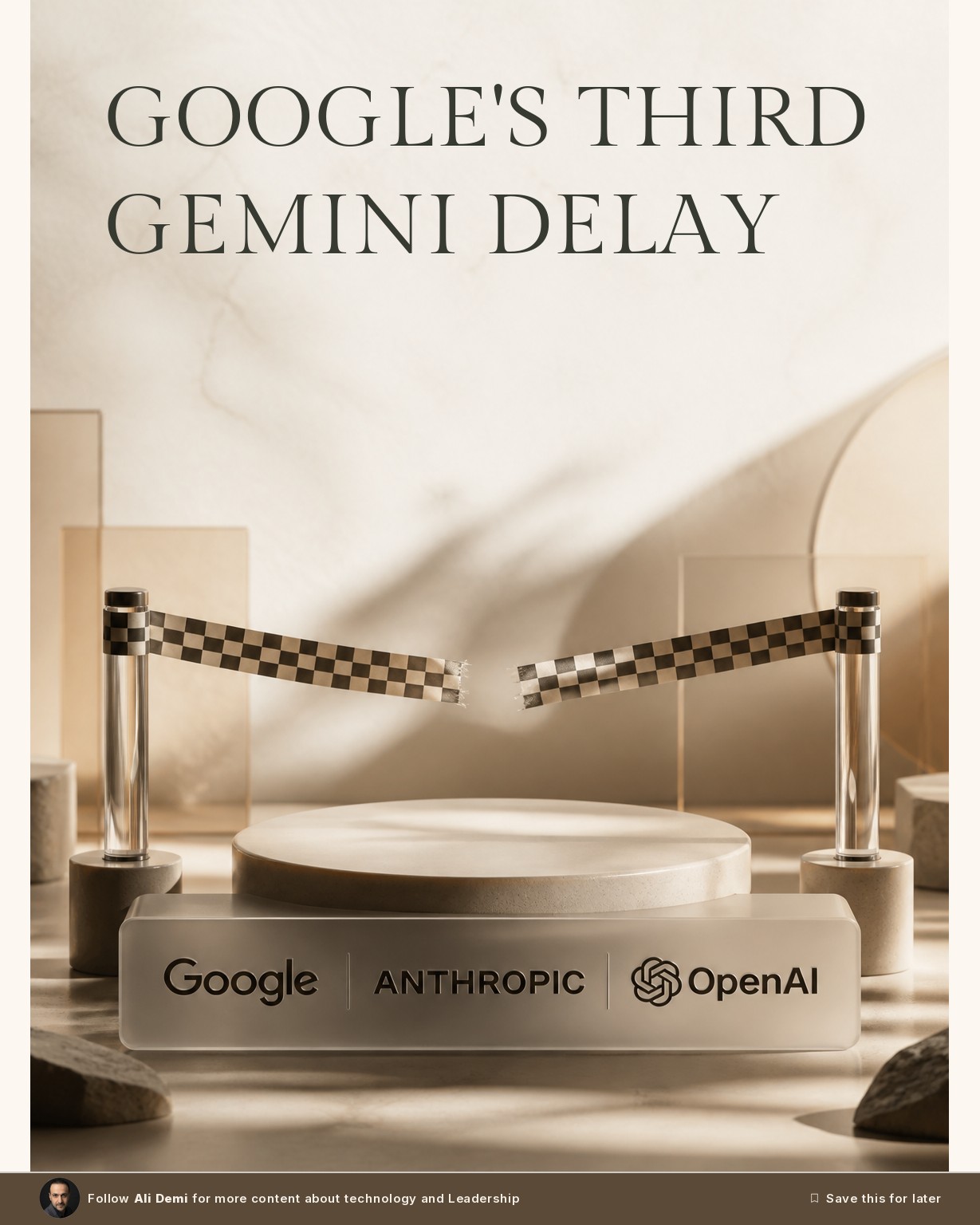 Google Just Missed Deadline Number Three