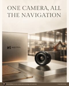 Mistral’s Robot Brain Needs Just One Camera