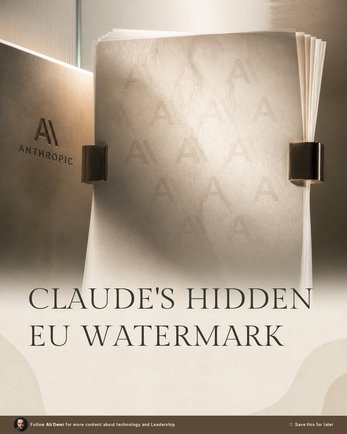 Anthropic Is Putting Invisible Watermarks in Every Claude Reply