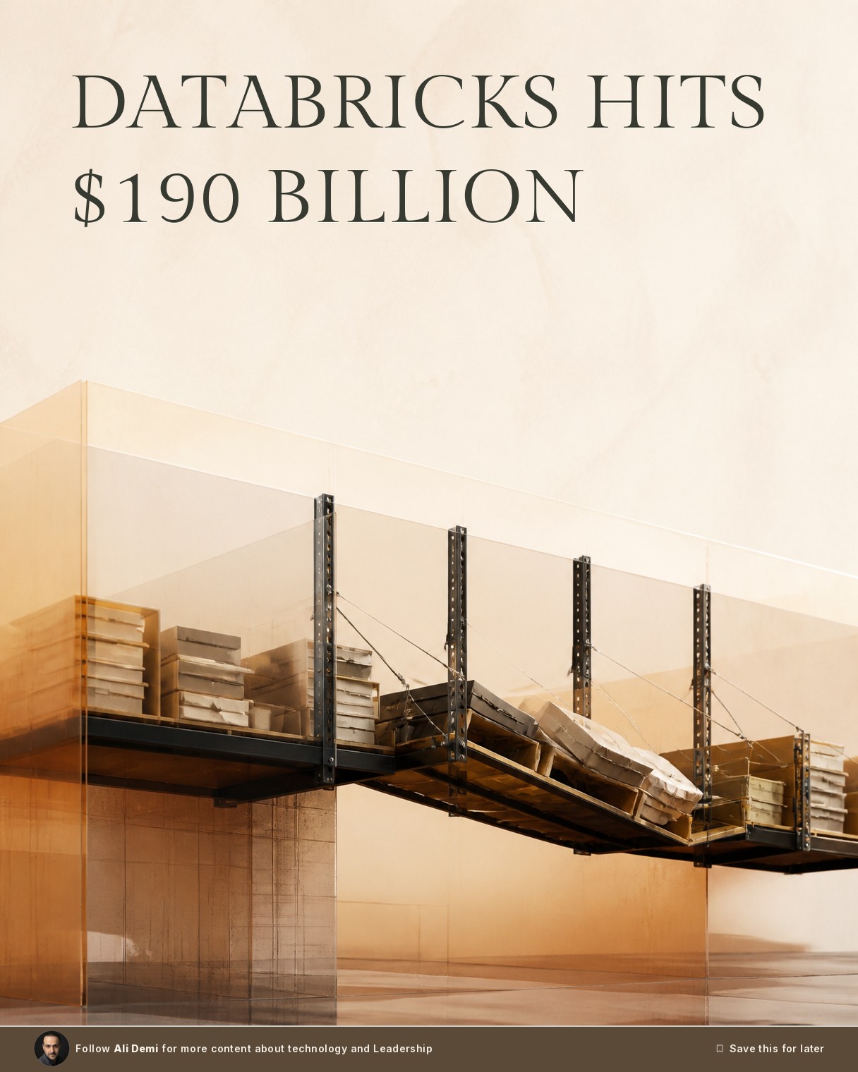 Databricks Just Raised $5B at a $190B Valuation