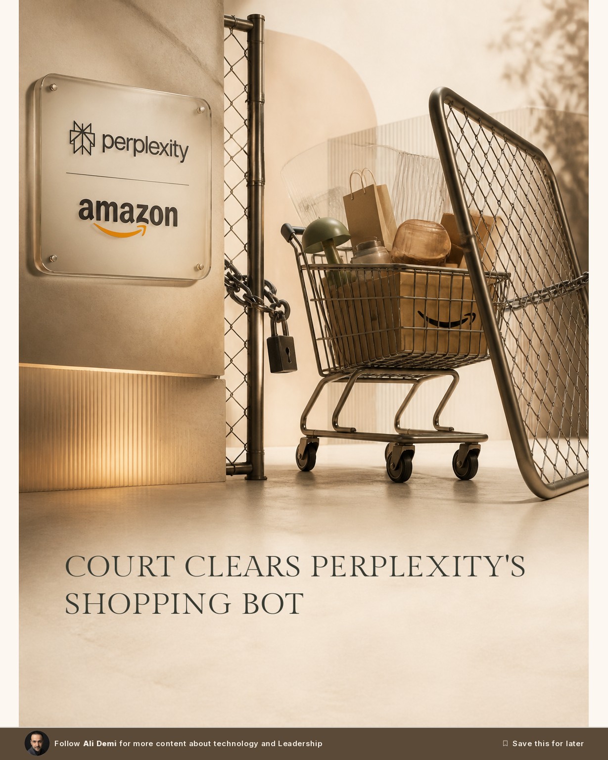 A Court Just Told Amazon Its AI Shopping Ban Won’t Stick